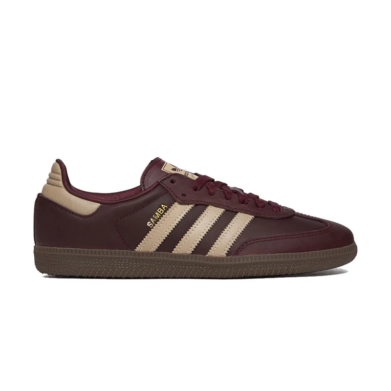 Adidas Samba Maroon Crystal Sand Produkt Billede